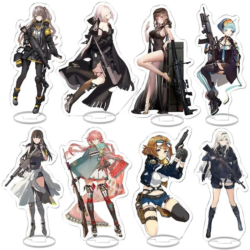 Standee Anime Girls Frontline M4A1 Mô Hình Mica Trang Trí Bàn Học Figure Game Girls Frontline Mica T