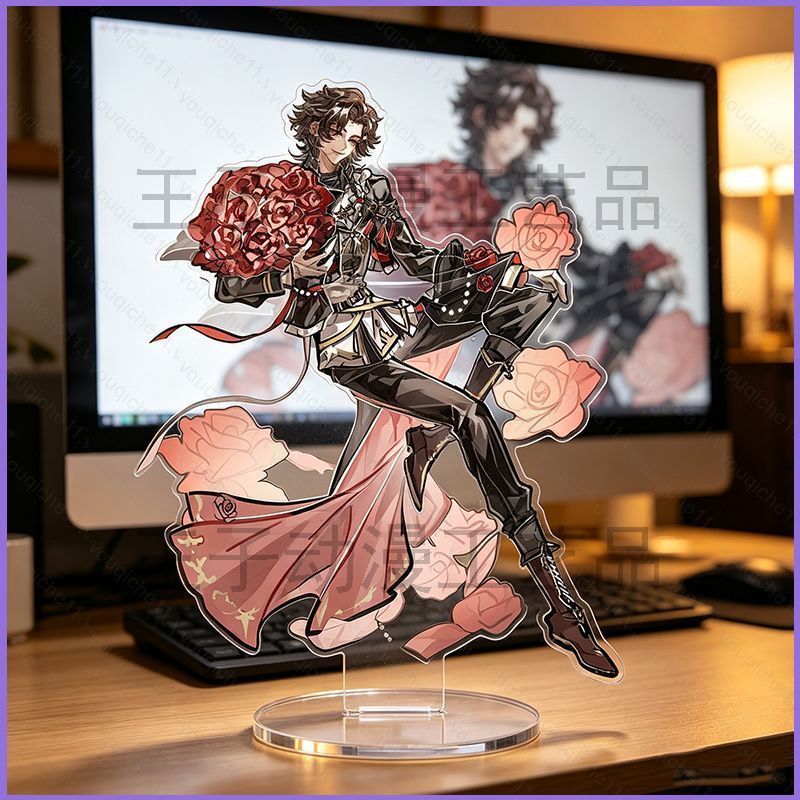 SQ11 Nhận Dạng V Naiad Đứng Tấm Tù Nhân Edgar Valden Acrylic Đứng Ký Anime Để Bàn Trang Trí
