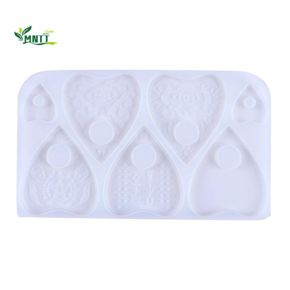 MNTT Nhựa Đúc Khuôn Trang Trí Nhà Trang Sức Làm Gothic Epoxy Handmade DIY Ouija Board
