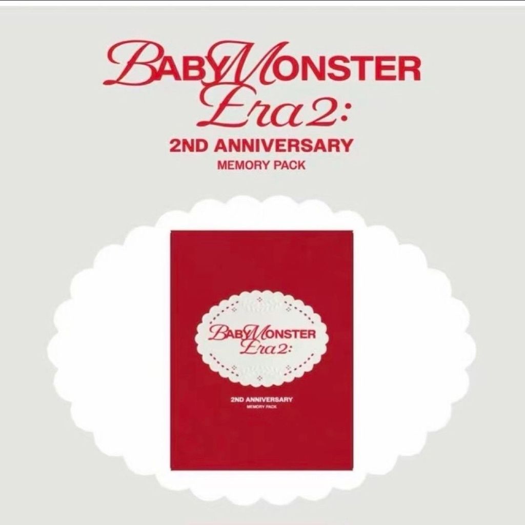[Treasure Monster Album] babymonster second anniversary pb album, brand new and genuine