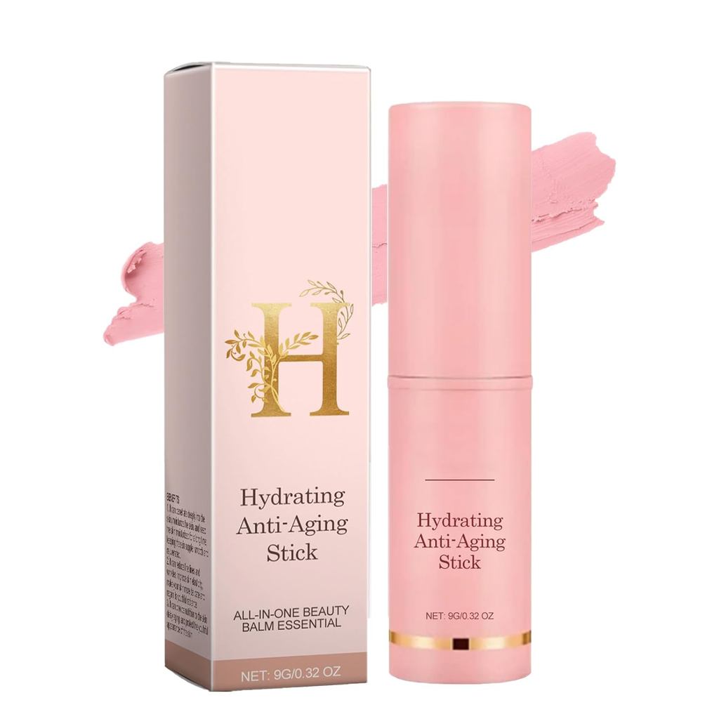 GrospeMultiBalmMisturizerStick, All-In-OneHydratingLotionStickForFace, Lip, EyeAndNeckBalmMakeUpBase