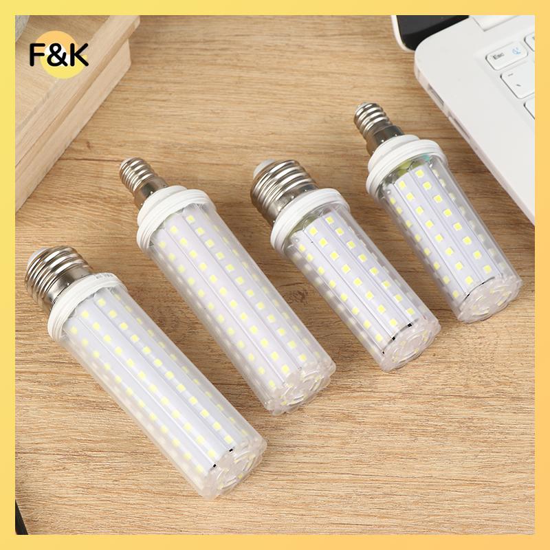 Bóng đèn LED ngô F&K E27 E14 18W 20W 30W AC85-265V 2835 SMD cho gia đình
