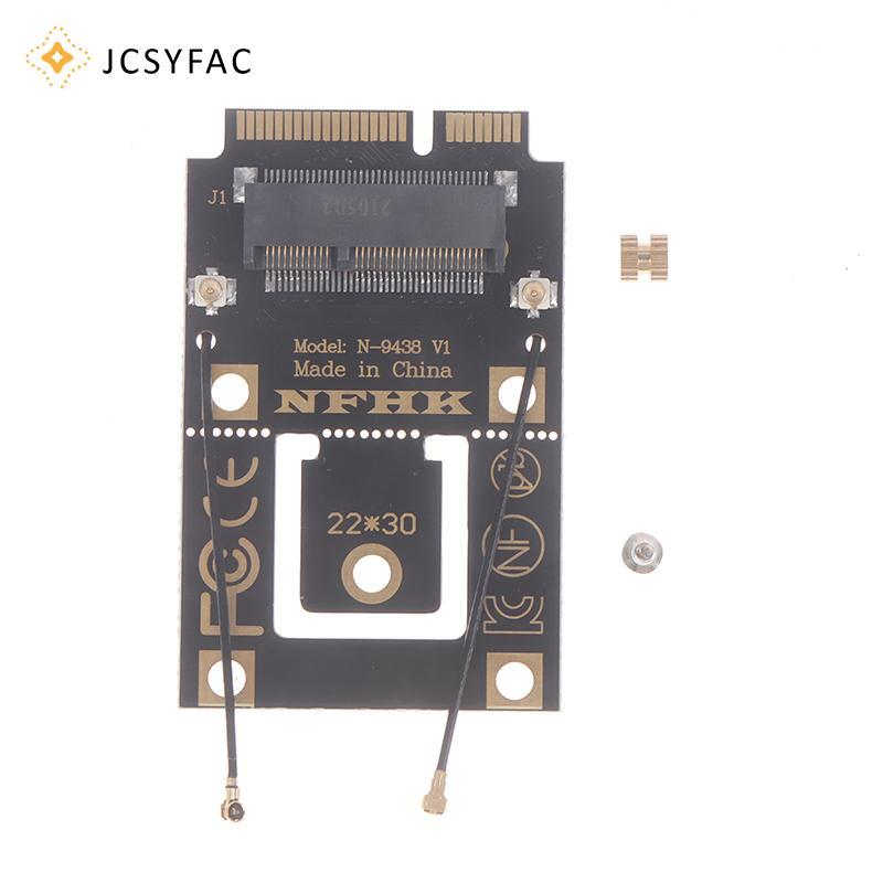 Bộ chuyển đổi JCSYFAC M.2 NGFF sang Mini PCI-E (PCIe + USB) cho M.2 Wifi không dây Wlan Mới