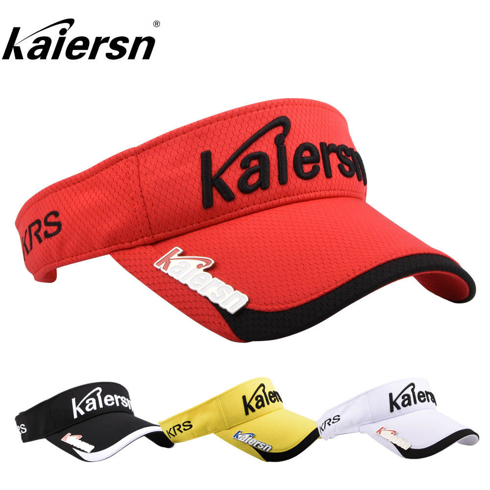 Kaiersn Golf Cap Bóng Mũ Topless Cap Mùa Hè Trống Top Mũ Golf Thoáng Khí Unisex