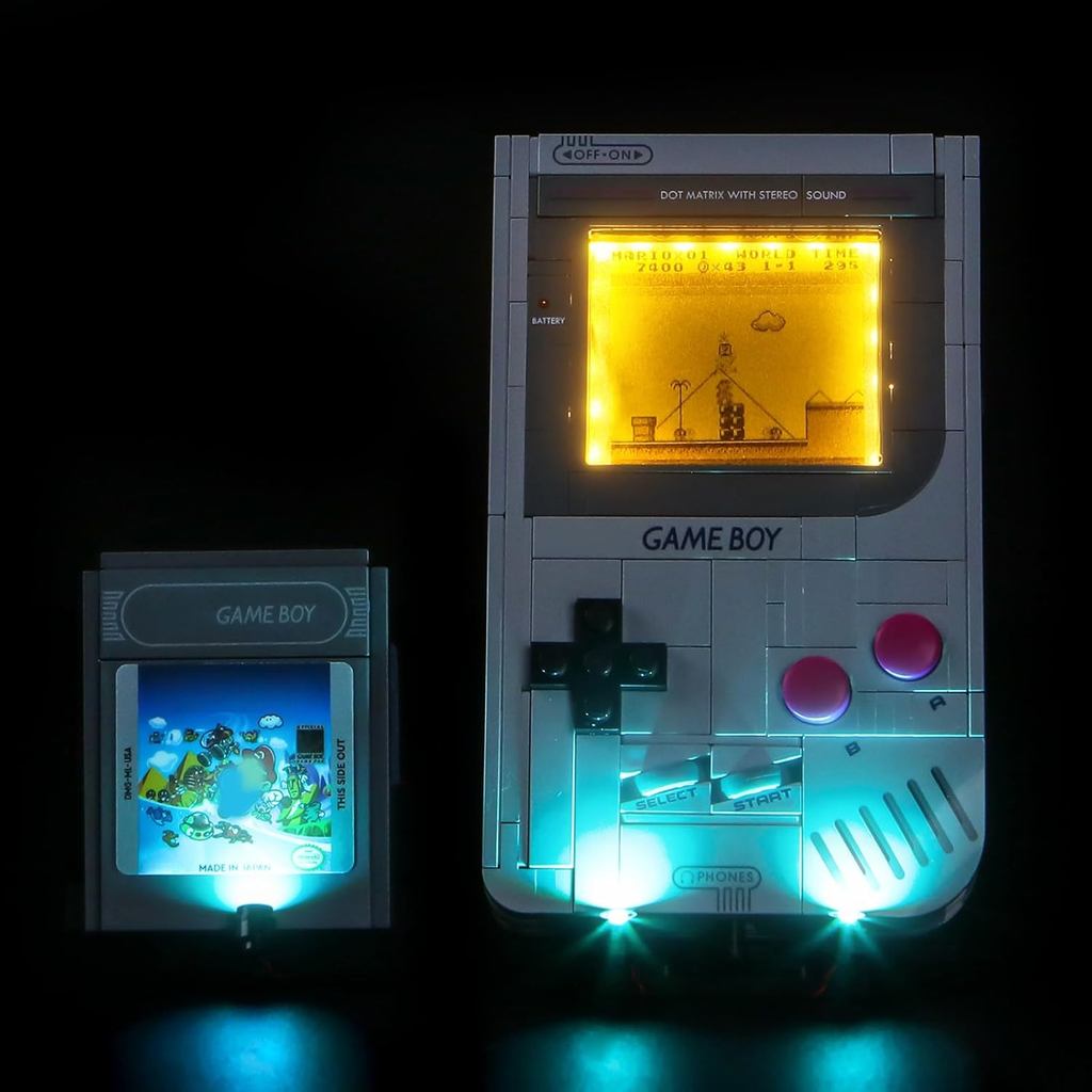 Bộ đèn tương thích với Lego 72046 Game Boy - Không có mẫu chỉ có đèn, phụ kiện chiếu sáng LED Tương 