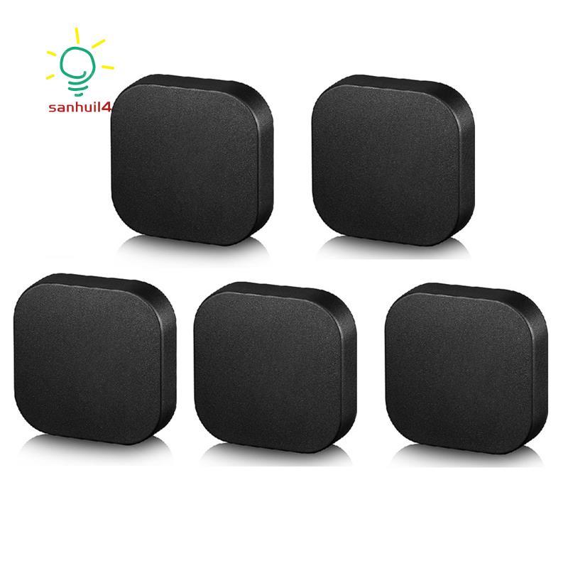 5 Chiếc Nắp Ống Kính Silicon Cho Go Pro 11 10 9 Đen Chống Rơi Chống Bụi Ống Kính Bảo Vệ Cho Go Pro 9