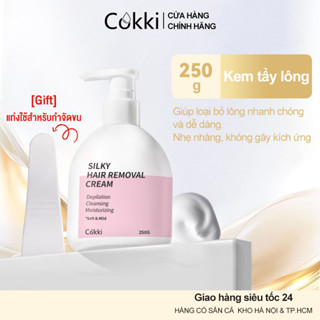  【GIÁ SỐC  Kem Tẩy Lông 5 Phút Cokki - Loại Bỏ Lông Nhanh Dịu Da Với Cúc La Mã Hỗ Trợ Làm Chậm Mọc Lông Mới An Toàn Cho Da Nhạy Cảm 