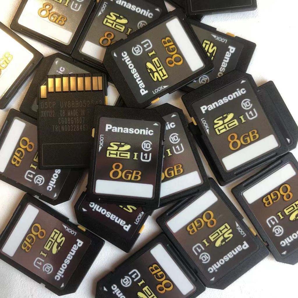 Thẻ nhớ máy ảnh Panasonic SD 8G Thẻ lớn 8GB CCD Thích hợp cho máy ảnh Nikon Canon