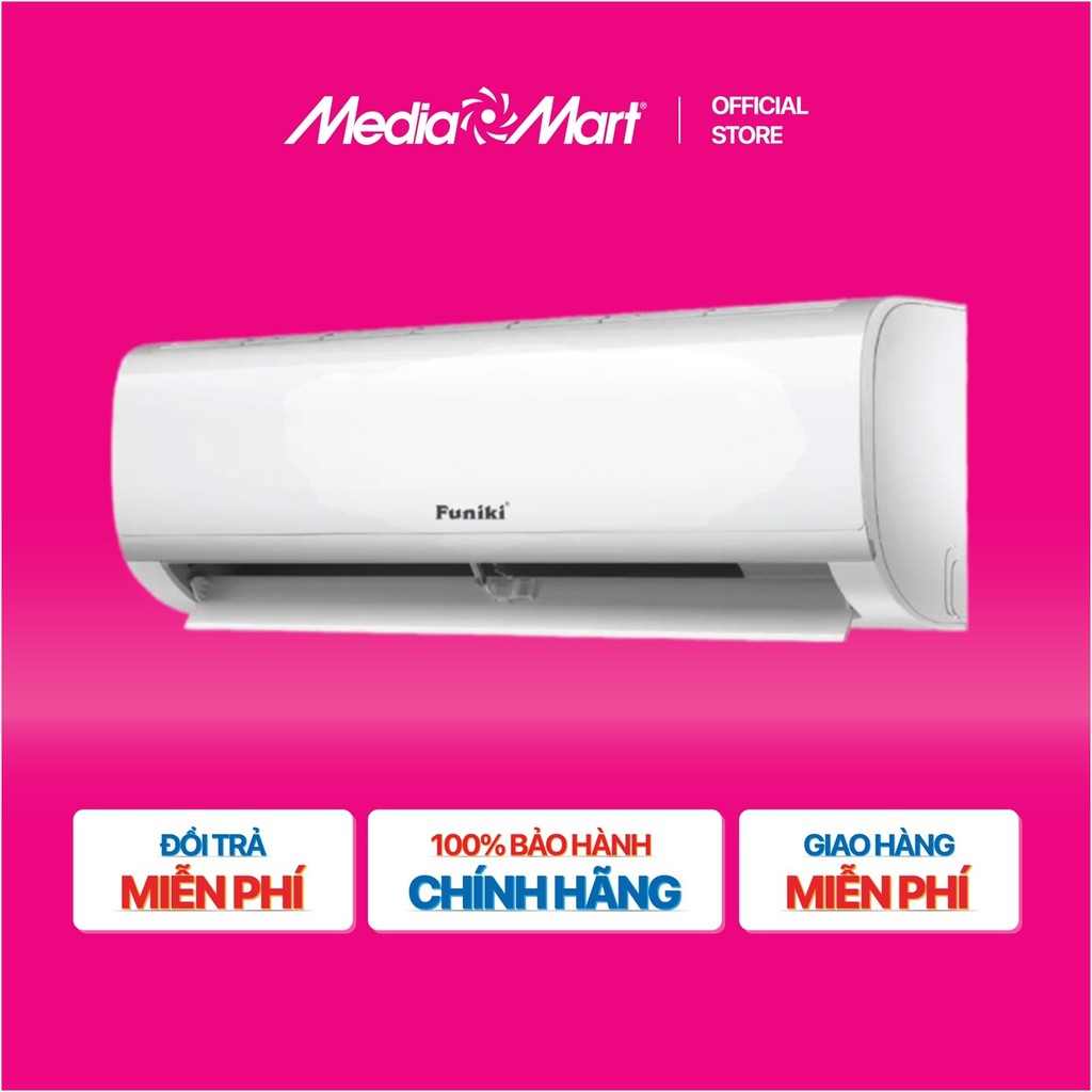 [MM.Online-Ship 0đ] Điều hòa Funiki 1 chiều 9.000Btu/1HP HSC 09TMU