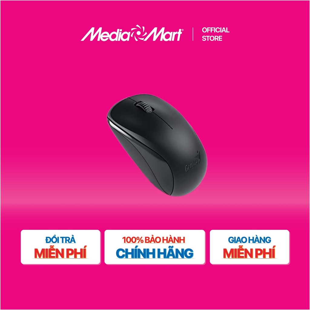 [MEDIAMART] - Chuột quang không dây Genius NX 7000 (Đen) - FREESHIP,Bảohànhchínhhãng