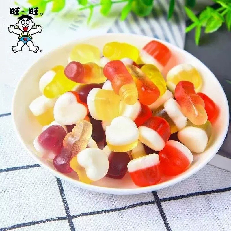 Wangzai Candy Little Sweetheart - Snack 18g, Sữa Chua Trái Cây Hương Lychee