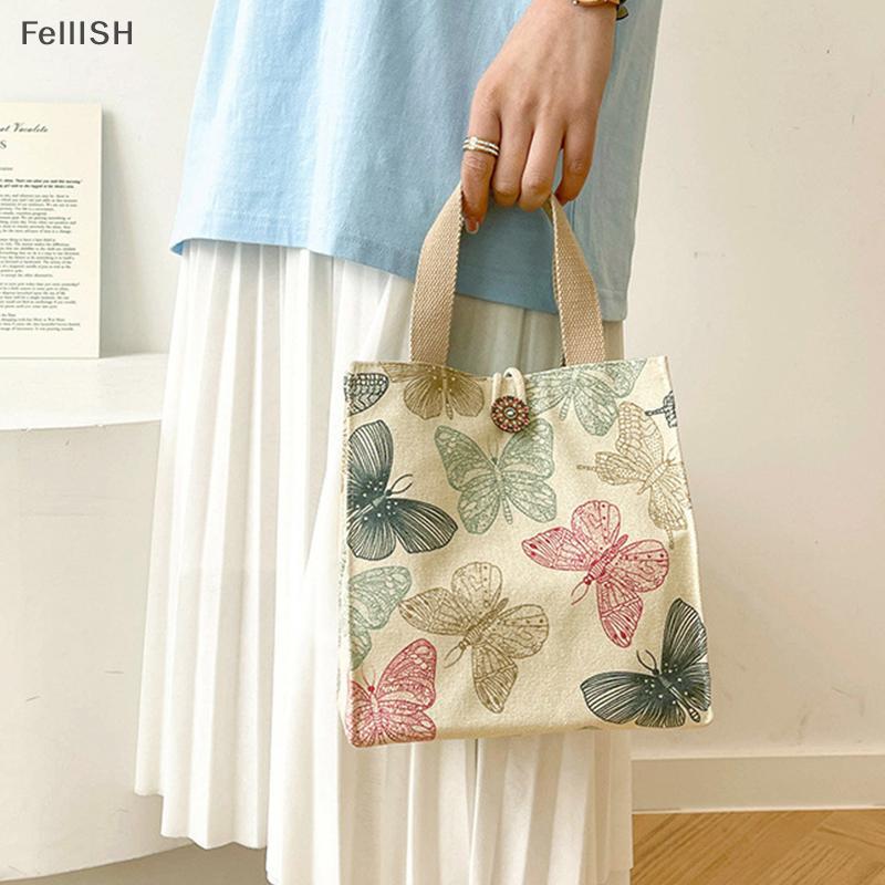 [Felli] Túi đựng hộp cơm trưa Bento cỡ vừa mới 436br