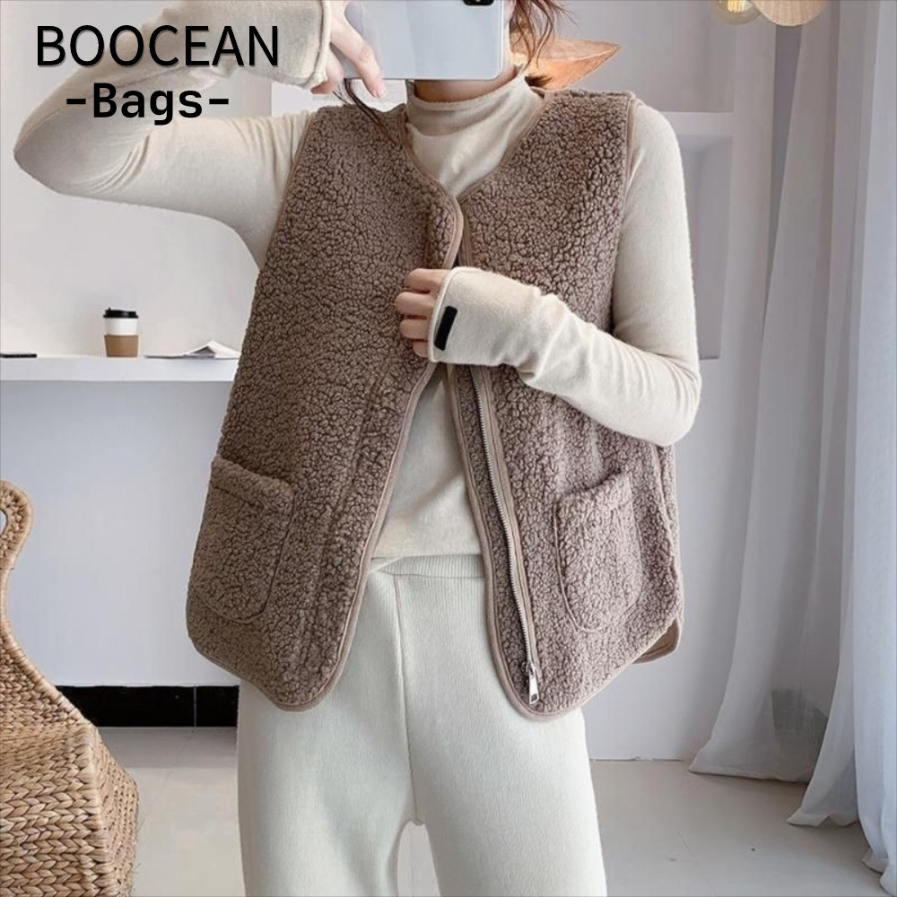 Áo Vest Lông Cừu Boocean Ấm Áp Mùa Thu Đông