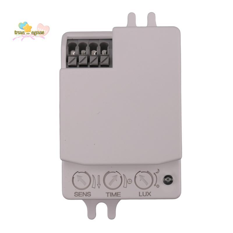 Công tắc cảm biến chuyển động Radar vi sóng Mini 5,8 GHz AC85-265V Công tắc cảm biến cơ thể con ngườ