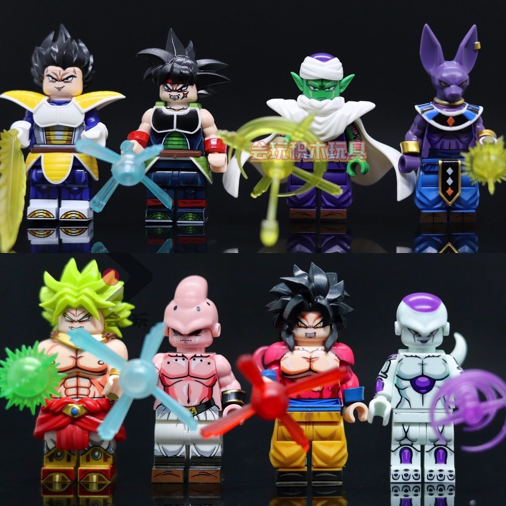 2025 Sản Phẩm Mới WM6177 Tương Thích Lego Dragon Ball WM6178 Rùa Cổ Tích Son Goku Broly Khối Xây Dựn