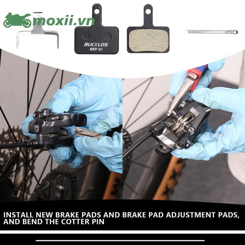 Má phanh xe đạp MOX B01S MT200 Tấm phanh xe đạp đường trường Tấm phanh đĩa nhựa nhẹ cho B01S B03S B0