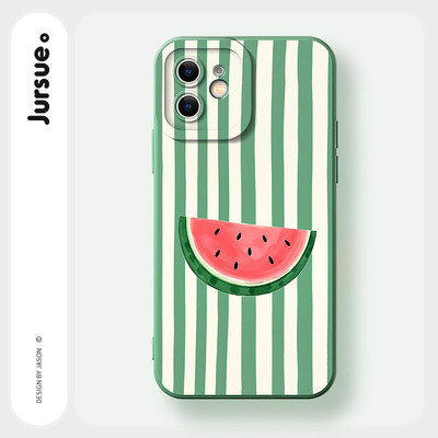 JURSUE Ốp lưng dễ thương đẹp độc lạ Nghệ thuật trừu tượng ngộ nghĩnh nam chống sốc chống bẩn mềm cho iPhone 17 Air 16 15 14 13 12 11 PRO MAX SE 2020 X XR XS ip 8 7 Plus MZ506507Q