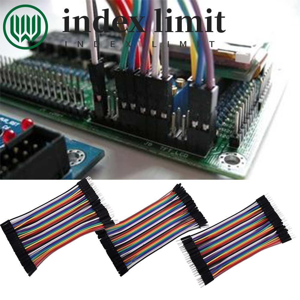 INDEX GIỚI HẠN Cáp Dupont Nam Đến Nam Arduino Breadboard DIY 10cm Kết Nối Nam Đến Nữ
