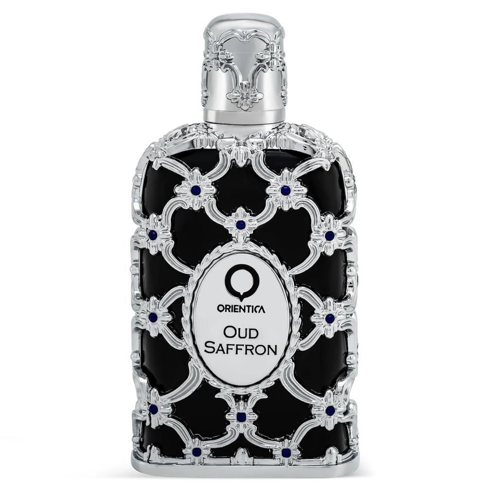 Orientica Luxury Collection Oud Saffron Eau De Parfum 2.7oz / 80ml – Oriental, Vanilla, Saffron, Woo