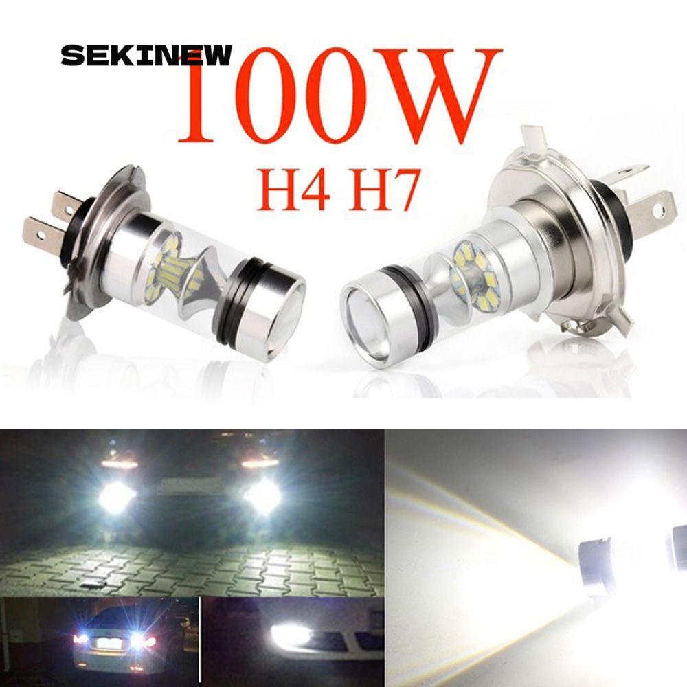 SEKINEW H4 H7 Siêu Sáng 100W 8000K