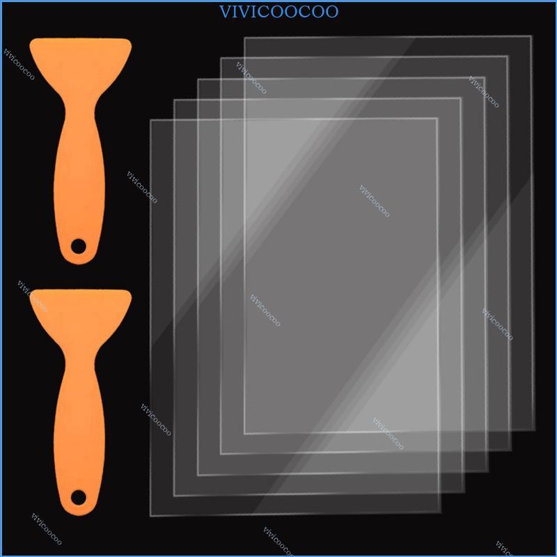VIVI 5 Gói FEP Phim phát hành 200 x 140mm SLA LCD FEP Film Sheet cho Photon Resin 3D