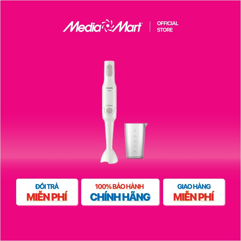 [MEDIAMART] - Máy xay cầm tay Philips HR2531/00 - FREESHIP,Bảohànhchínhhãng