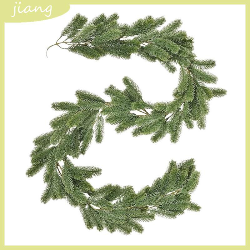 JN 6feet Cây nho Giáng sinh xanh Trang trí Cây nho nhân tạo Cây xanh cho Mantels