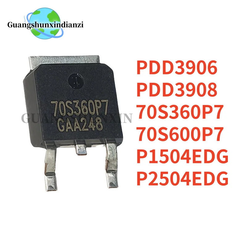 5 Chiếc 70S600P7 IPD70R600P7S 70S360P7 IPD70R360P7 IPD70R360P7S PDD3906 PDD3908 DD3906 DD3908 P1504E