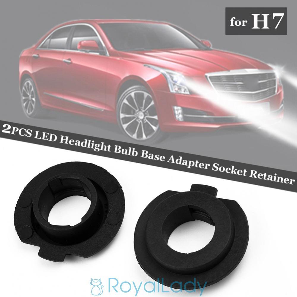 #ROYALLADY#Headlight Socket Adapters Holder Base Adapter LED H7 Socket Retainer Accessories