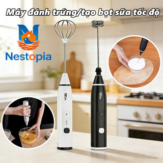 Máy đánh trứng/tạo bọt sữa tốc độ,Máy đánh bọt cà phê,Máy đánh trứng cầm tay,Dễ dàng vượt qua,Sạc USB,Sạc nhanh