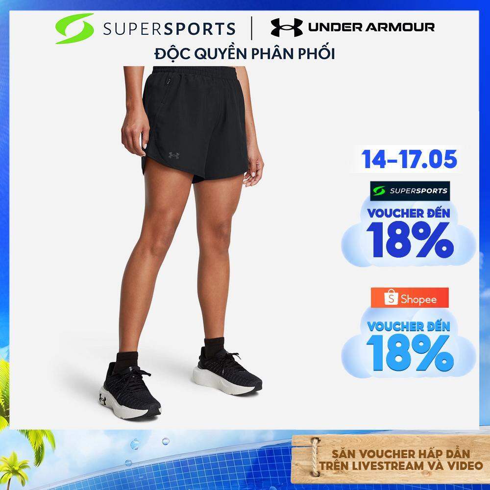 Quần Ngắn Thể Thao Nữ Under Armour Mileage 5'' - 1383168-002