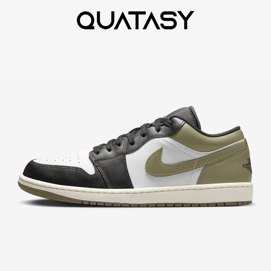 【COD】Giày sneaker JD1 Low Black Medium Olive chính hãng