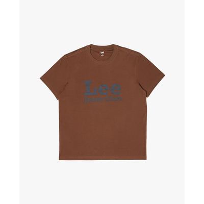 LEE - Áo thun nam cổ tròn tay ngắn in logo_LMT011867207754-A09727