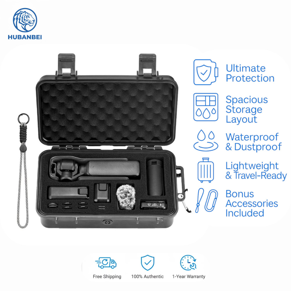 Pocket 3 Waterproof Hard Case – Túi Đựng Chống Nước cho DJI Osmo Pocket 3 / Creator Combo
