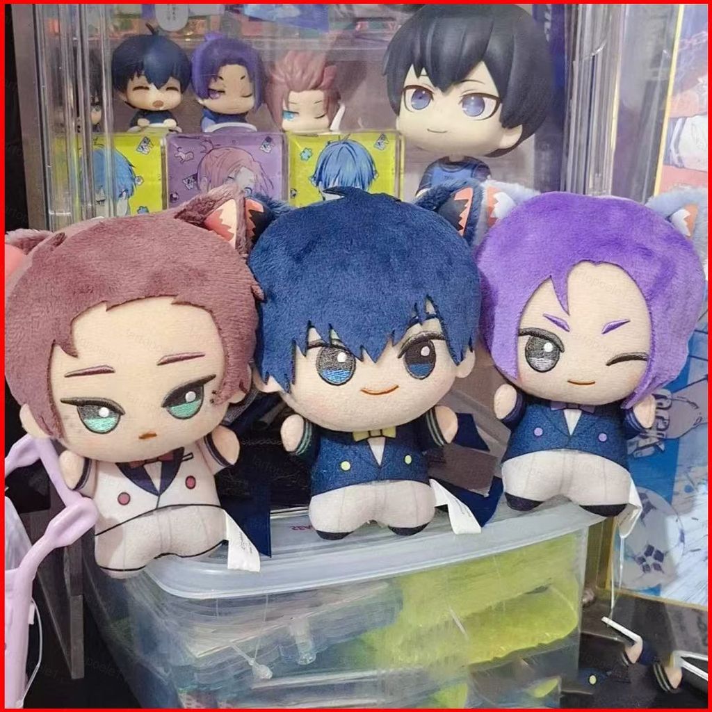 ST1 KHÓA XANH Isagi Yoichi Seishiro Nagi Chigiri Hyoma Tai Mèo Dễ Thương Sang Trọng Túi Búp Bê Quyến