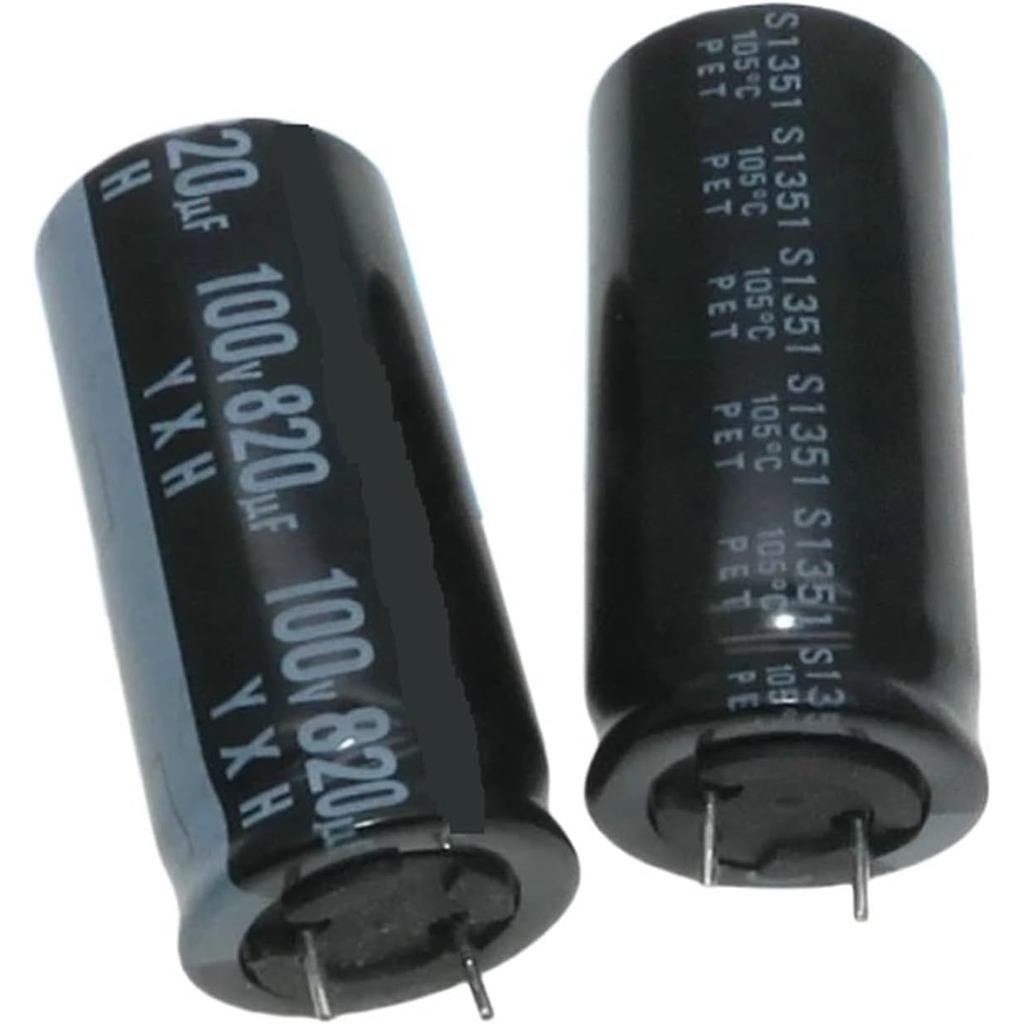 5 Chiếc 820UF 100V Tụ Điện Phân 100V 820UF 18X40 Tần Số Cao Chịu Lực Thấp