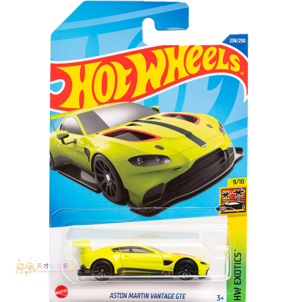 Không. 238 ASTON MARTIN VANTAGE GTE ASTON MARTIN Xanh Mattel Hot Wheels HW
