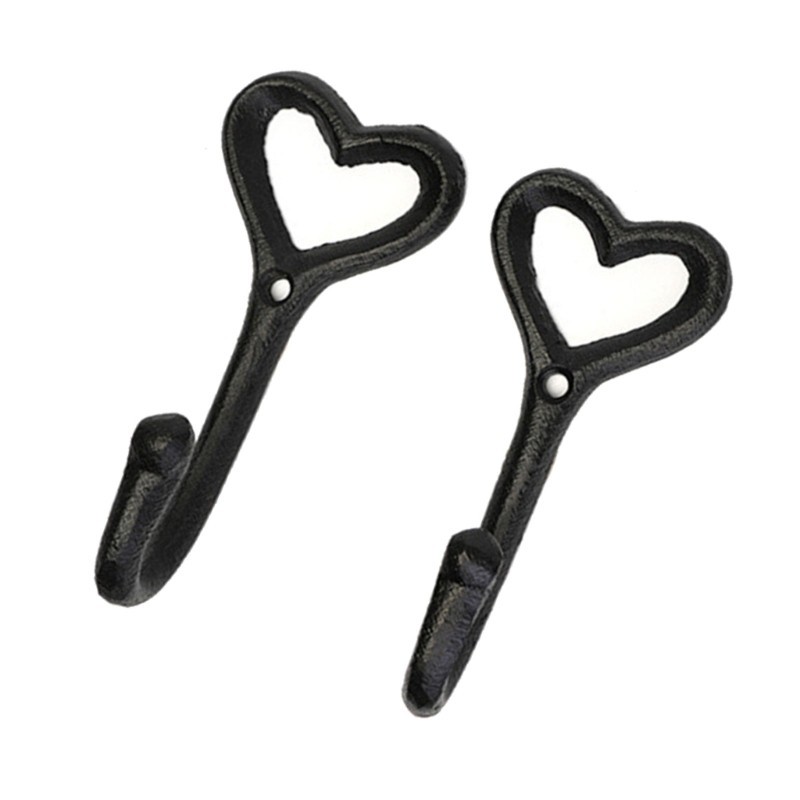 Yao Heart Iron Hook Tăng cường phong cách nội thất Retro hoặc Rustics