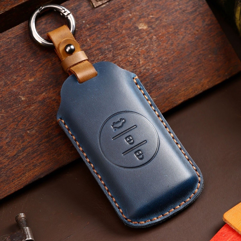Vỏ bọc chìa khóa ô tô bằng da thủ công thời trang cho Chery Tiggo 8 Arrizo 5 Pro Gx 5x EQ7 Chery Tig