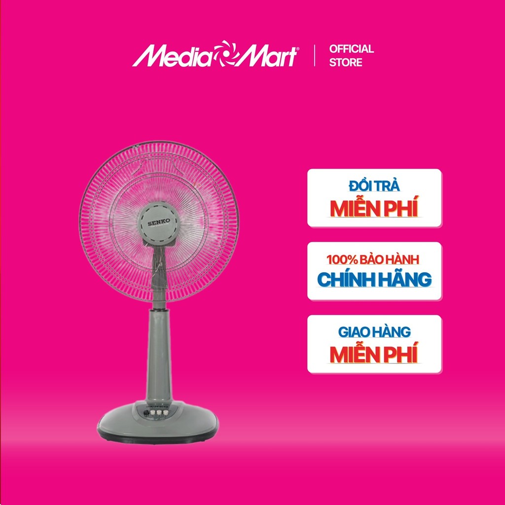 [MediaMart ONLINE-Ship 0đ] Quạt lửng Senko L1638/LL1338