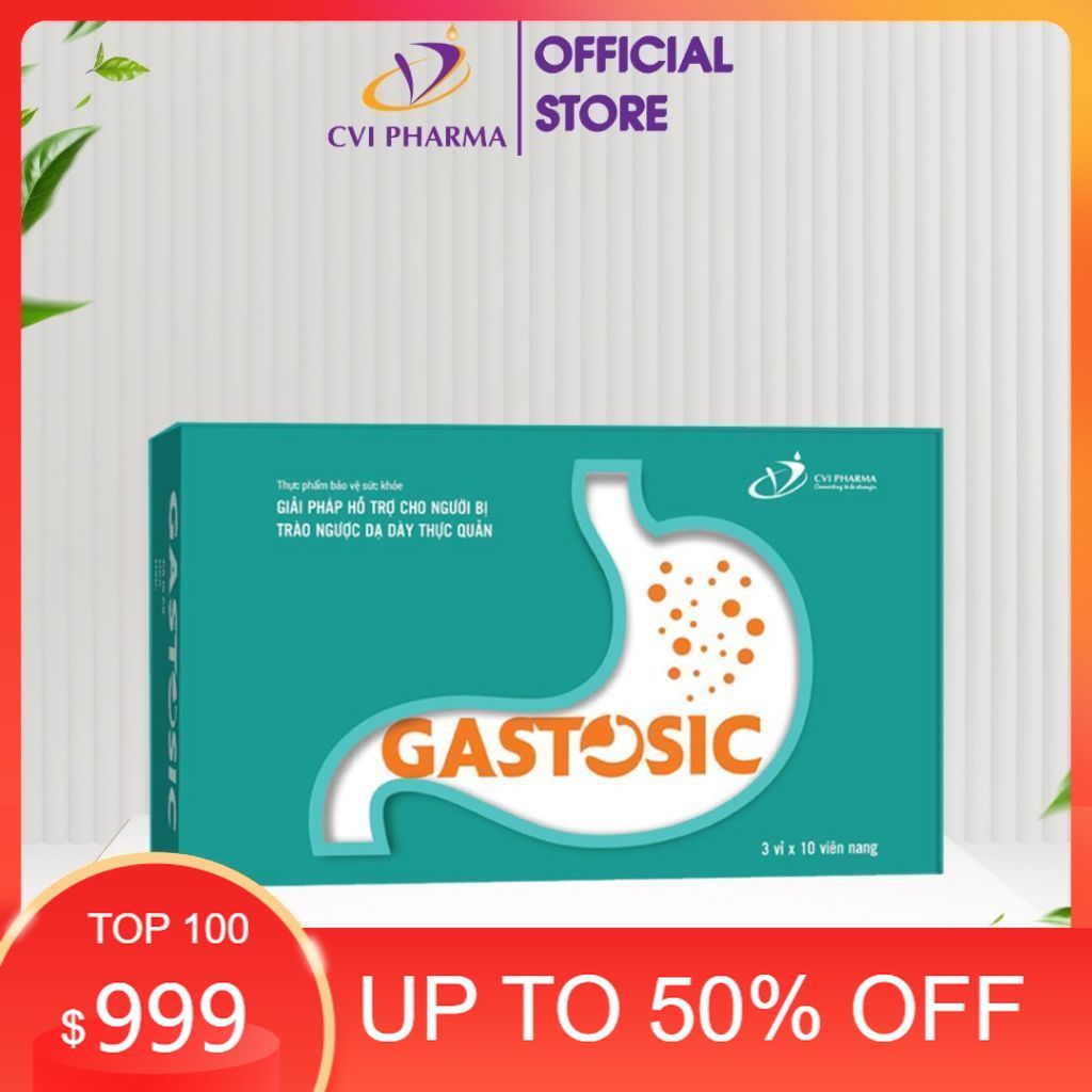 Gastosic Giải Pháp Cho Trào Ngược Dạ Dày Thực Quản Ngăn Ngừa Tái Phát