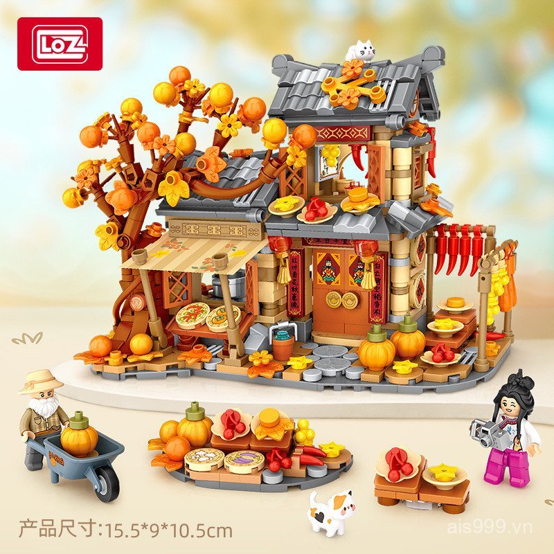 MRUJ [Cash commodity and quick delivery]LOZ Small House Street Scene Building Blocks Small Particles