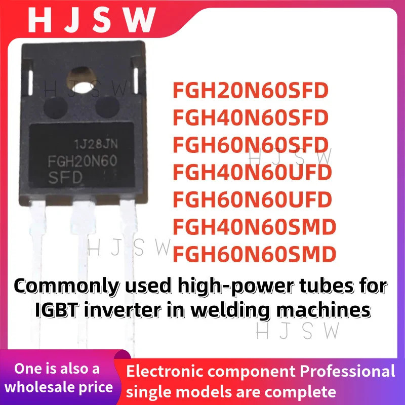 5 CÁI FGH20N60SFD FGH40N60SFD FGH60N60SFD FGH40N60UFD FGH60N60UFD FGH40N60SMD FGH60N60SMD TO-247 Ống