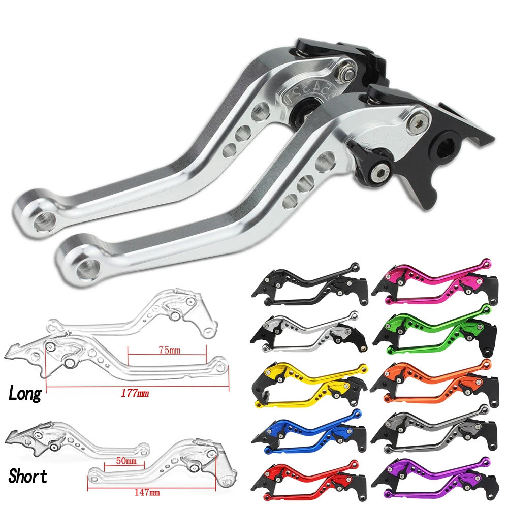 Phong Cách Ngắn Xe Máy CNC Có Thể Điều Chỉnh Phanh Ly Hợp Đòn Bẩy Cho YAMAHA NMAX 155 NMAX155 NMAX 1