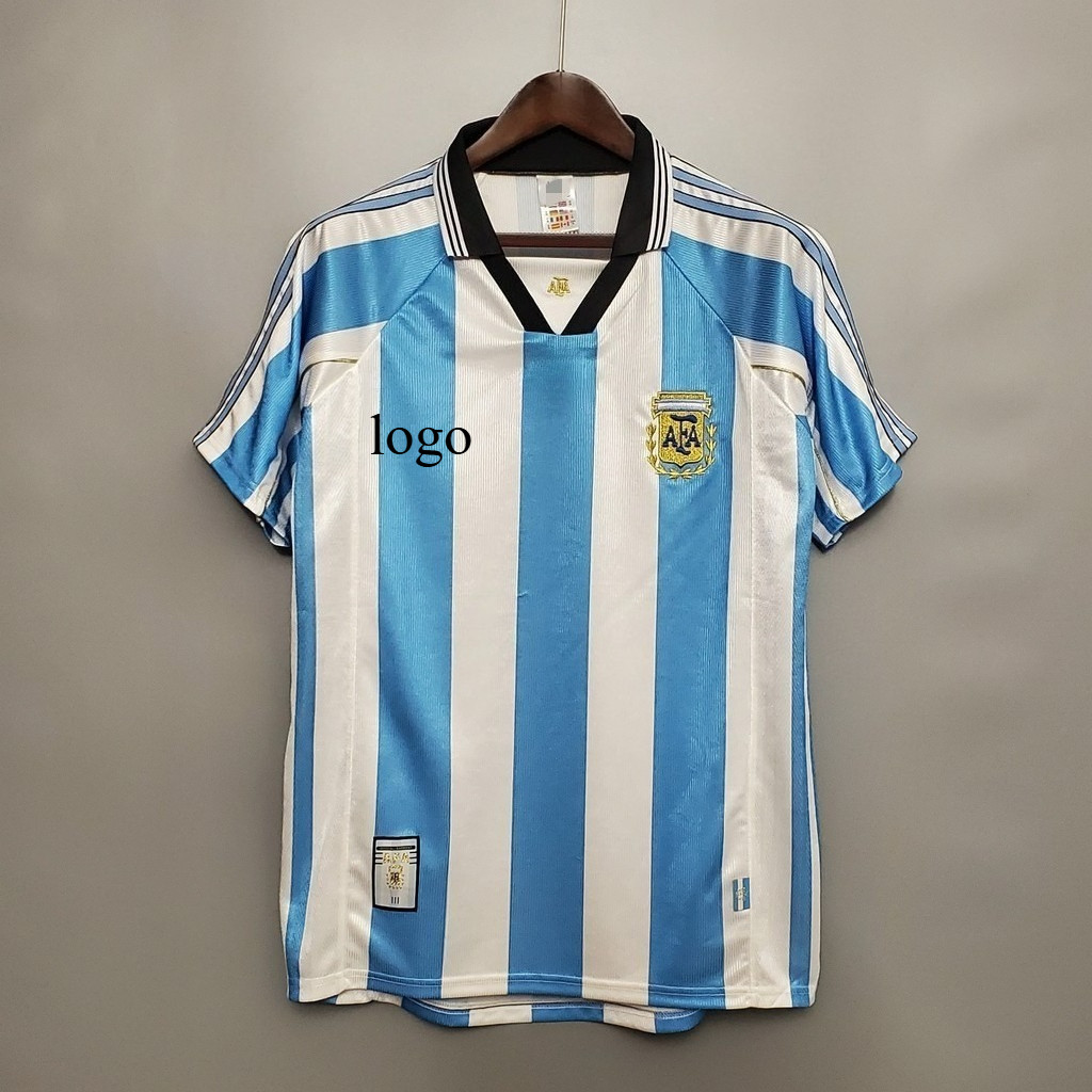 Áo bóng đá sân nhà Argentina 1998 – Áo bóng đá World Cup cổ điển
