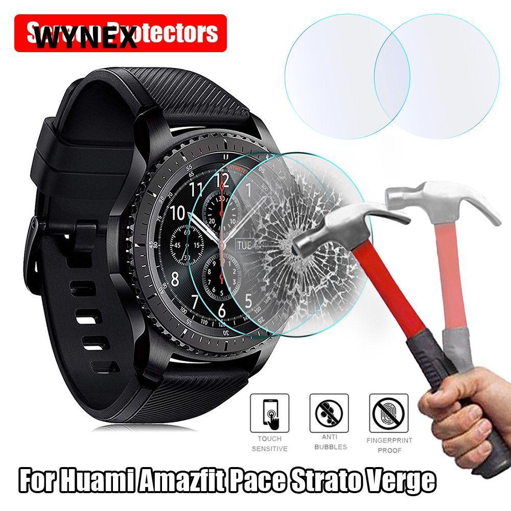 WYNEX cho Huami Amazfit Pace Stratos Verge Lite Guard Kính cường lực cao cấp 9H