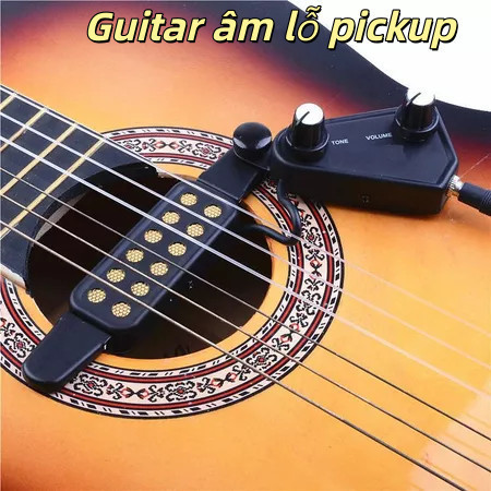 guitar pickup nhạc cụ âm thanh clip pickup ballad guitar điều chỉnh thu gỗ guitar pickup