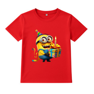 Áo Thun Trẻ Em MINION, Chất Poly Thái , Có Size Lớn Từ 7-95kg, Nhiều Màu Áo, Size To Nhắn Shop, ANAMKIDS