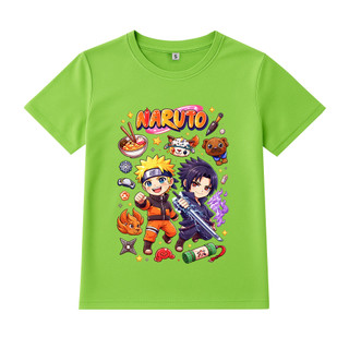 Áo Thun Trẻ Em NARUTO CHIBI, Chất Poly Thái , Có Size Lớn Từ 7-95kg, Nhiều Màu Áo, Size To Nhắn Shop, ANAMKIDS