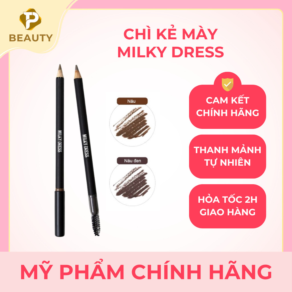 Chì kẻ mày Milky Dress Trill Beige Eyebrow